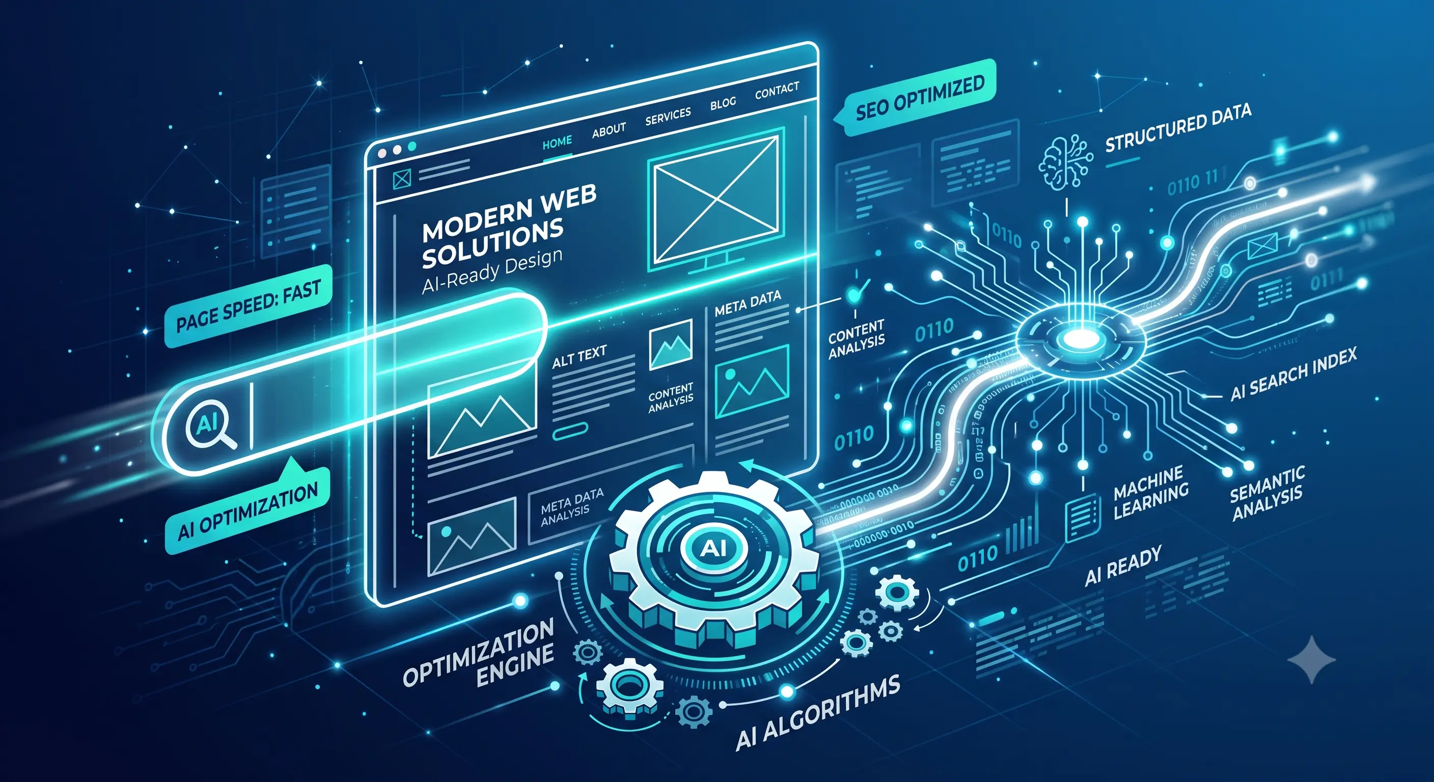 How to build a website for AI search